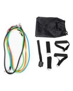 Mind Reader 11-Piece Resistance Band Set, Multicolor