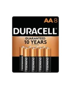 Duracell Coppertop AA Alkaline Batteries, Pack Of 8