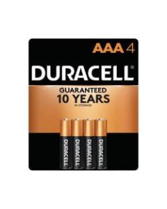 Duracell Coppertop AAA Alkaline Batteries, Pack Of 4