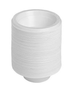 Genuine Joe Reusable Plastic Bowls - 125 / Pack - 12 fl oz Bowl - Plastic - Serving - Disposable - White - 1000 Piece(s) / Carton