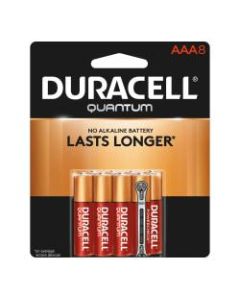 Duracell Quantum AAA Alkaline Batteries, Pack Of 8