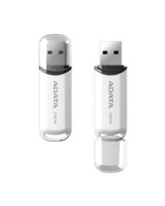 Adata 16GB Classic C906 USB2.0 Flash Drive - 16 GB - USB 2.0 - White