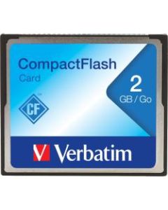 Verbatim 2GB CompactFlash Memory Card - 1 Card/1 Pack
