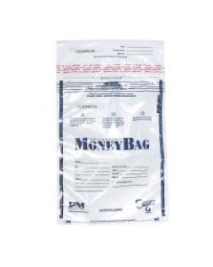 PM Company Clear Disposable Plastic Deposit Bags, 9in x 12in, Pack Of 100