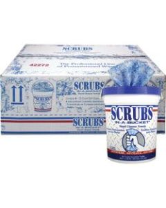 SCRUBS Hand Cleaner Towels, 72 Towels Per Box, Carton Of 6 Boxes