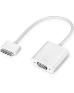 4XEM Apple 30 Pin to VGA Adapter for Apple iPhone/iPad/iPods with 30pin connections - 4XEM 30Pin Apple Proprietary connection to VGA Adapter for Apple iPhone/iPad/iPod with 30pim connection - 1 x HDMI Male Digital Audio/Video