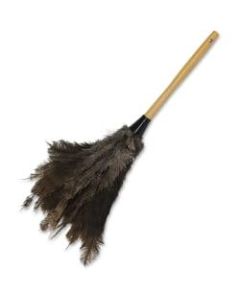 Impact Products Economy Ostrich Feather Duster - 23in Overall Length - 1 / Each - Brown, Graphite