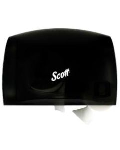Scott Coreless JRT Bath Tissue Dispenser, 9-3/4in x 14-5/8in, Smoke Gray