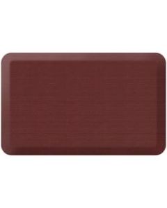 GelPro NewLife Designer Comfort Grasscloth Anti-Fatigue Floor Mat, 20in x 32in, Crimson