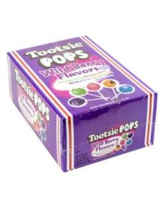 Tootsie Pops Wild Berry Lollipops, 100 Pieces