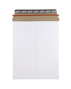 JAM Paper Photo Mailer Envelopes, 9-3/4in x 12-1/4in, White, Pack Of 6 Envelopes