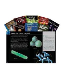 Teacher Created Materials Life Science Book Set, Grades 6 - 8, Set Of 8 Books