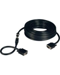 Tripp Lite VGA Coax Monitor Easy Pull Extension Cable, High Resolution cable with RGB coax - (HD15 M/F) 100-ft.