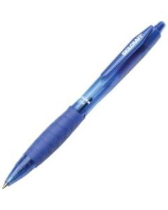 SKILCRAFT AbilityOne Vista Pens, Fine Point, Transparent Barrel, Blue Ink, Pack Of 12 Pens