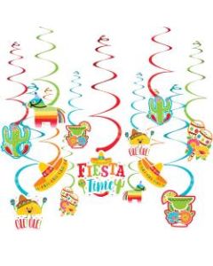 Amscan Cinco de Mayo Fiesta Swirls Decorating Kit, Set Of 30 Pieces