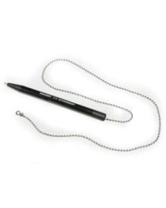 SKILCRAFT Security Pens, Medium Point, Black Barrel, Black Ink, Pack Of 12 Pens (AbilityOne 7520-01-449-3740)