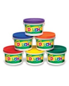 Crayola Super Soft Modeling Dough, 3 Lb, Assorted Colors, Pack of 6 Tubs