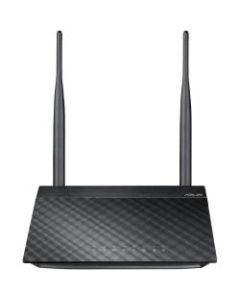 Asus RT-N12 D1 Wi-Fi 4 IEEE 802.11n  Wireless Router - 2.40 GHz ISM Band - 2 x Antenna - 37.50 MB/s Wireless Speed - 4 x Network Port - 1 x Broadband Port - Fast Ethernet - VPN Supported - Desktop
