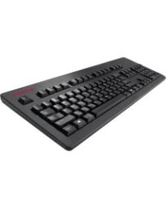 CHERRY MX BOARD SILENT Keyboard - Cable Connectivity - USB Interface - 104 Key - English (US), International - Compatible with Computer (Mac, PC) - QWERTY Keys Layout - Mechanical - Black - TAA Compliant"
