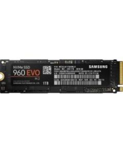 Samsung 960 EVO MZ-V6E1T0BW 1 TB Solid State Drive - M.2 Internal - PCI Express (PCI Express 3.0 x4) - 3200 MB/s Maximum Read Transfer Rate - 256-bit Encryption Standard