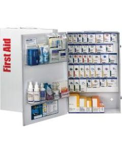 First Aid Only SmartCompliance XXL 200-Person General Business First Aid Cabinet, 26inH x 17inW x 5 3/4inD, White