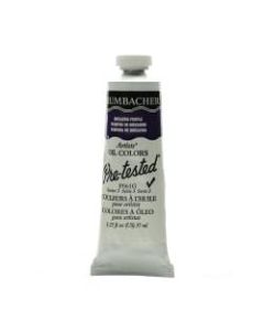 Grumbacher P061 Pre-Tested Artists Oil Colors, 1.25 Oz, Dioxazine Purple, Pack Of 2