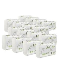 Livi Solaris Paper Multifold Paper Towels - 1 Ply - Multifold - 9.06in x 9.45in - White - Virgin Fiber, Paper - Eco-friendly, Soft, Embossed - For Multipurpose - 250 Per Pack - 16 / Carton