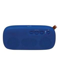 iLive ISBW249 Bluetooth Water-Resistant Speaker, 3.8inH x 1.8inW x 8.3inD, Blue, ISBW249BU