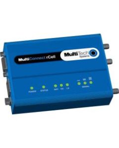 MultiTech MultiConnect rCell  Modem/Wireless Router - 3G - 1 x Network Port - Fast Ethernet - VPN Supported - Desktop, Panel-mountable