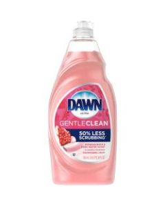 Dawn Gentle Clean Dish Liquid - Liquid - 24 fl oz (0.8 quart) - Pomegranate Splash Scent - 1 Each - Pink