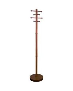 Innovative Storage Designs Executive Wood Coat Tree, Cherry