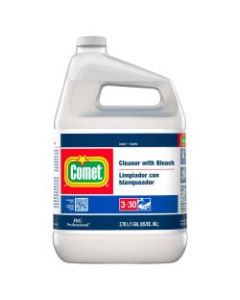 Comet With Bleach Refill, 128 Oz Bottle
