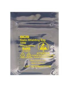 Office Depot Brand Reclosable Static Shielding Bags, 12 x 15in, Transparent, Case Of 100