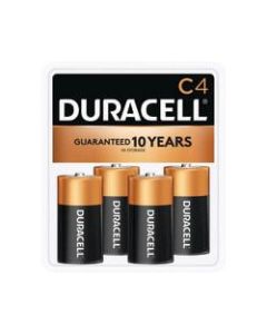 Duracell Coppertop C Alkaline Batteries, Pack Of 4