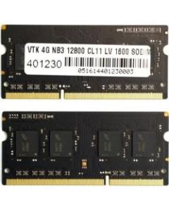VisionTek 8GB DDR3 SDRAM Memory Module - 8 GB (2 x 4GB) - DDR3-1600/PC3-12800 DDR3 SDRAM - 1600 MHz - SoDIMM - Lifetime Warranty