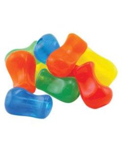 The Pencil Grip Finger Fitted Pencil Grips, 1 1/2in, Assorted Neon Colors, Pack Of 36