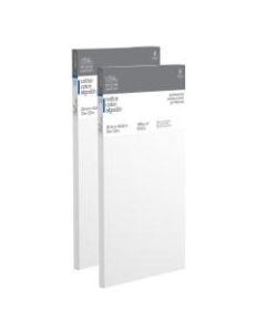 Winsor & Newton Professional Cotton-Stretched Traditional Canvases, 10in x 20in, White, Pack Of 2