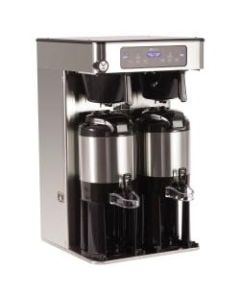 Bunn ICB Infusion Series Programmable Coffee Brewer, Dual Design, Tall Profile, Black/Silver