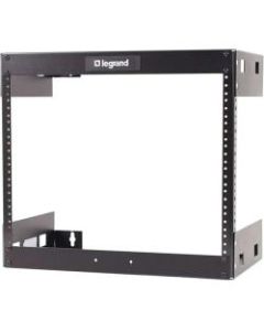 C2G 8U Wall Mount Open Frame Rack - 12in Deep (TAA Compliant) - RJ-45, 110-punchdown"