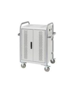Bretford MDMLAP20-CTAL - Cart for 20 notebooks - steel - aluminum, concrete powder