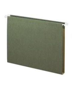 Smead Premium Box-Bottom Hanging Folders, 1in Expansion, Letter Size, Standard Green, Box Of 25