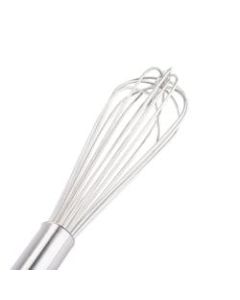 Vollrath Whisks, French With Nylon Handle, 12in, Stainless Steel, Pack Of 12 Whisks