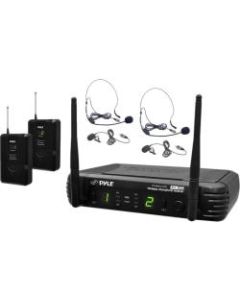 PylePro Premier PDWM3400 Wireless Microphone System - 673 MHz to 697.98 MHz Operating Frequency - 164 ft Operating Range