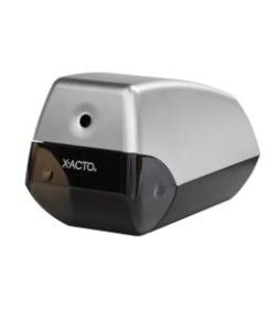 X-ACTO Helix Electric Pencil Sharpener, Silver/Black