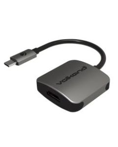 VolkanoX Core HDMI USB Type-C-To-HDMI Adapter, Charcoal, VK-20043-CH