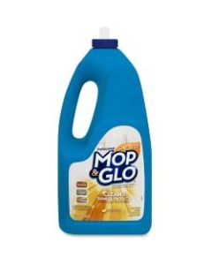 Mop & Glo Multi-Surface Floor Cleaner, Lemon Scent, 64 Oz Bottle, Case Of 6