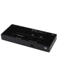 StarTech.com 2X2 HDMI Matrix Switch w/ Automatic and Priority Switching - 1080p - Switch between two HDMI sources on two HDMI Displays