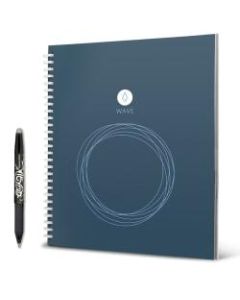 Rocketbook Wave Cloud-Connected Reusable Smart Notebook, Standard Size, 9.5in x 8.5in