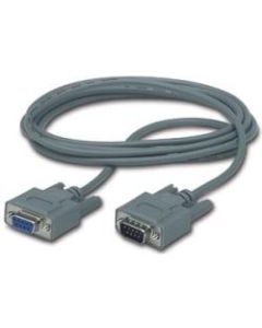 APC UPS Simple Signaling Communication Cable - DB-9 Male - DB-9 Female - Gray