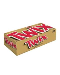 Twix Bar, 1.79 Oz, Box Of 36
